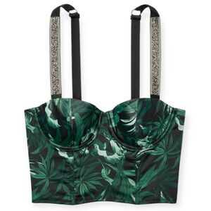 VICTORIA’S SECRET Very Sexy Lightly Lined Shine Strap Bra Top Bustier Size 32D